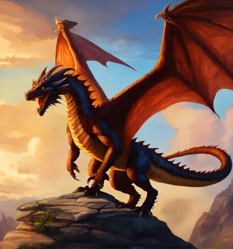 Dragon of the Silver Hex