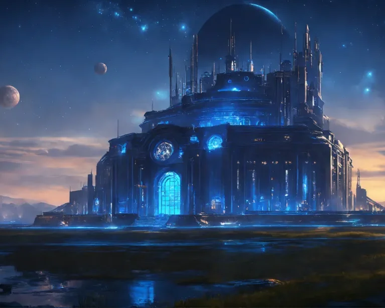 Haloed Capital of the Divine Wind