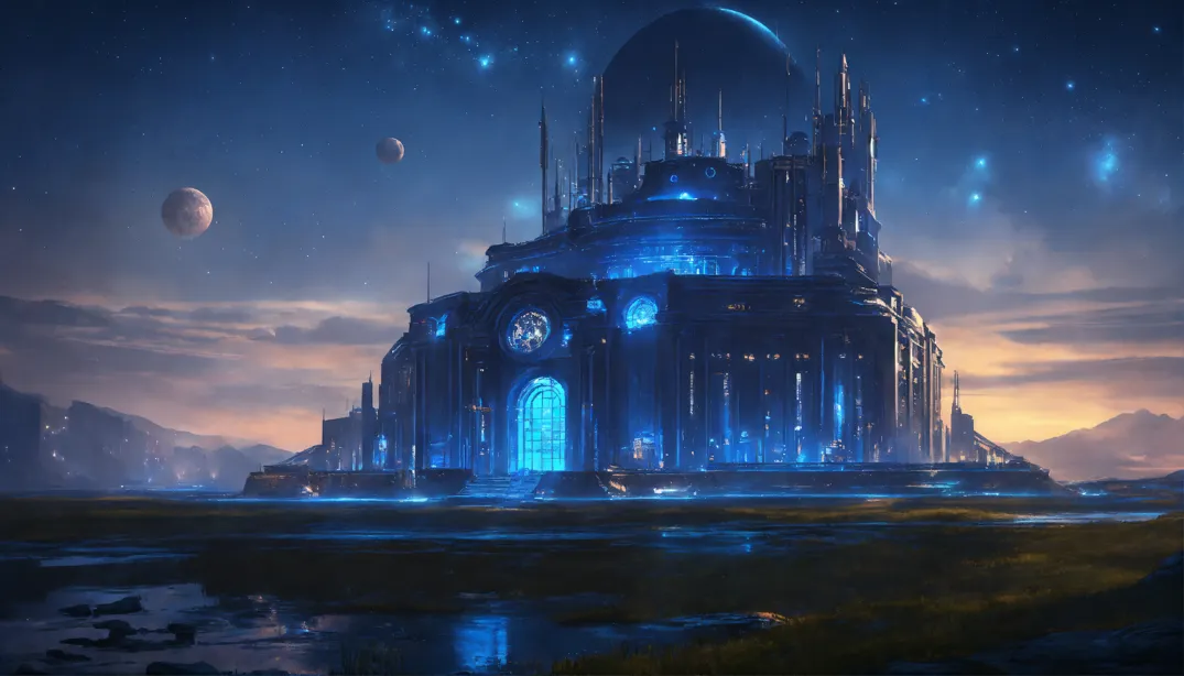 Haloed Capital of the Divine Wind