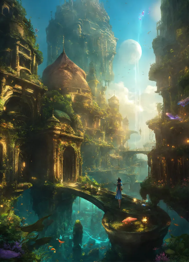 Luminous City of Eternal Altitude