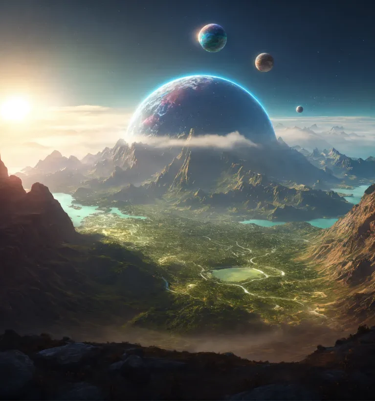 Radiance Above the Mortal Plane