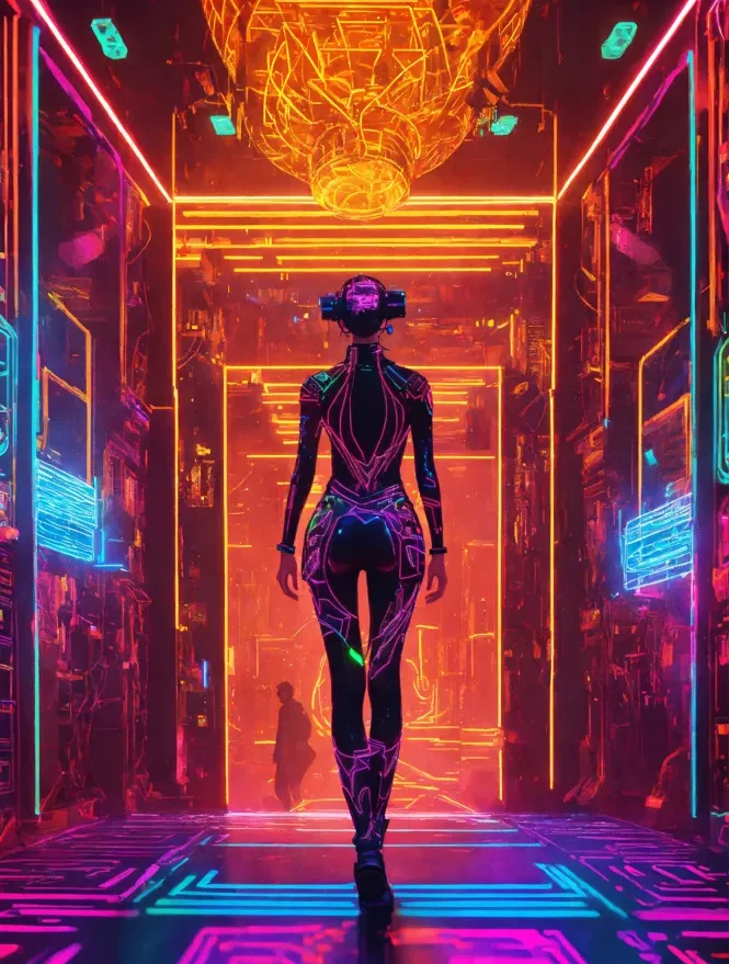 The Neon Rune Metropolis