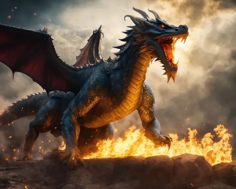 The Obsidian Mana Beast