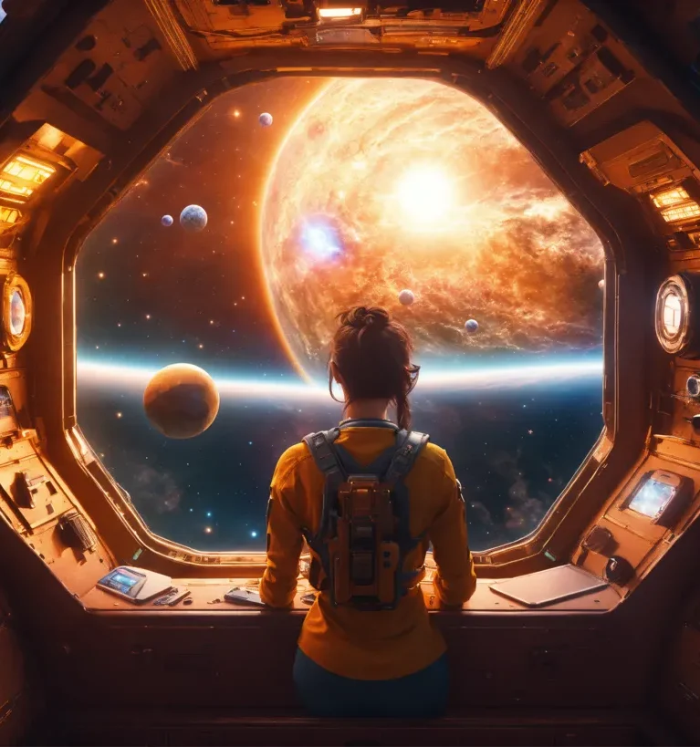 The Quantum Plane Traveler