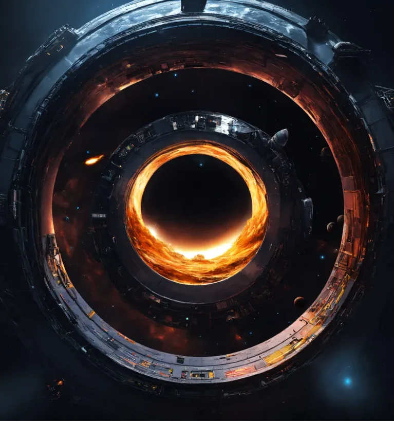 Through the Celestial Rift